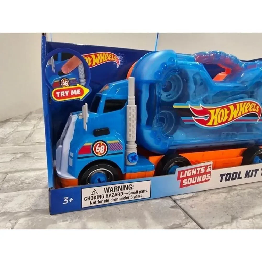 Hot Wheels HW Kids Lights and Sounds Tool KIT Truck‎ NEW